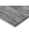 Addison Mayfield Teal AMF2102 - 8ft. Round Rug