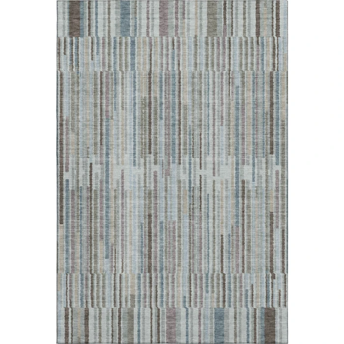 Addison Mayfield Teal AMF2102 - 8ft. Round Rug