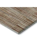 Addison Mayfield Orange AMF2102 - 8ft. Round Rug