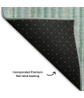 Addison Mayfield Teal AMF2102 8ft. x 10ft. Rect. Rug