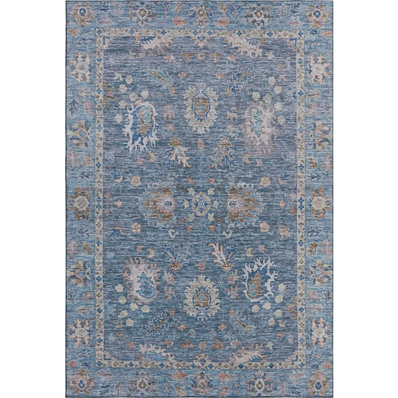 Addison Mayfield Blue AMF2104 2ft. 3in. x 7ft. 6in. Rect. Rug