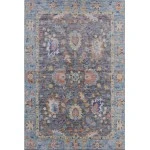 Addison Mayfield Gray AMF2104 - 8ft. Round Rug