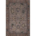 Addison Mayfield Brown AMF2104 - 8ft. Round Rug