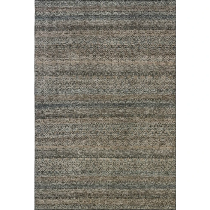 Addison Mayfield Brown AMF2105 - 8ft. Round Rug