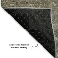 Addison Mayfield Brown AMF2105 - 8ft. Round Rug