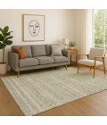 Addison Mayfield Ivory AMF2105 - 8ft. Round Rug