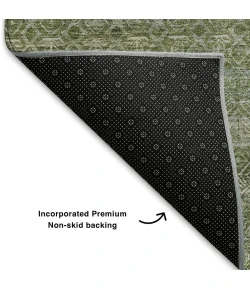 Addison Mayfield Green AMF2105 8ft. x 10ft. Rect. Rug