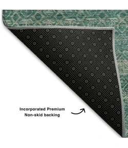 Addison Mayfield Teal AMF2105 8ft. x 10ft. Rect. Rug