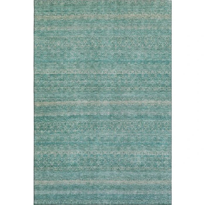 Addison Mayfield Teal AMF2105 8ft. x 10ft. Rect. Rug