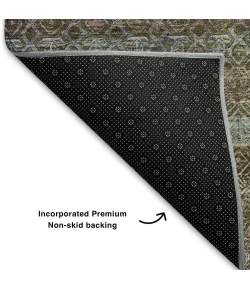 Addison Mayfield Brown AMF2106 8ft. x 10ft. Rect. Rug
