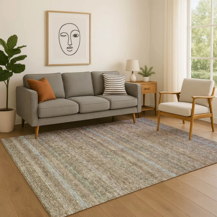 Addison Mayfield Brown AMF2106 5ft. x 7ft. 6in. Rect. Rug