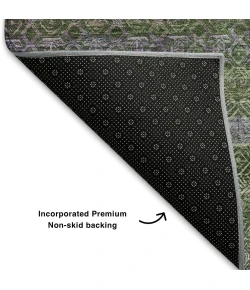 Addison Mayfield Green AMF2106 8ft. x 10ft. Rect. Rug