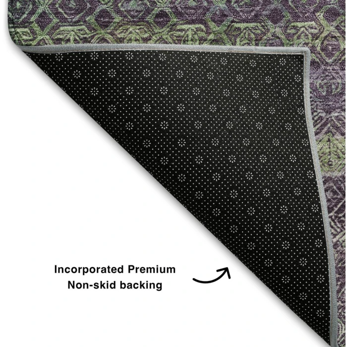 Addison Mayfield Purple AMF2106 9ft. x 12ft. Rect. Rug