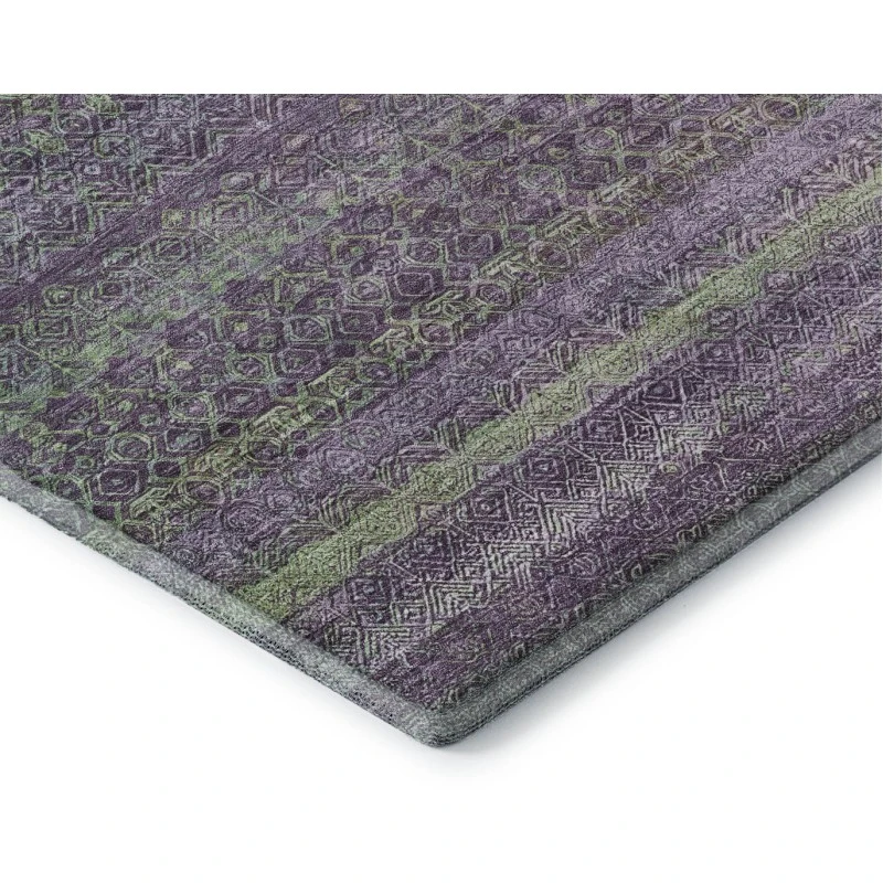 Addison Mayfield Purple AMF2106 2ft. 3in. x 7ft. 6in. Rect. Rug