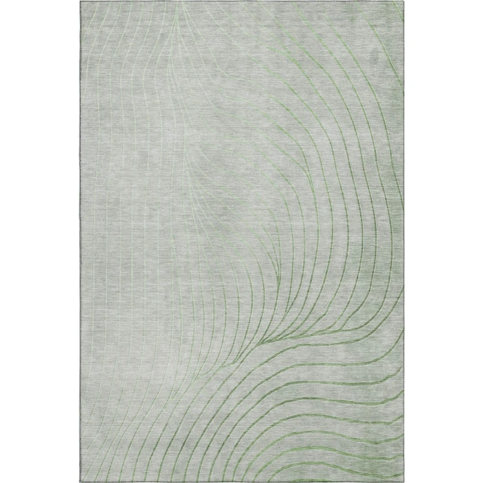 Addison Mayfield Green AMF2107 - 8ft. Round Rug