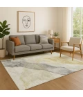 Addison Mayfield Brown AMF2109 - 8ft. Round Rug