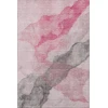 Addison Mayfield Pink AMF2109 - 8ft. Round Rug