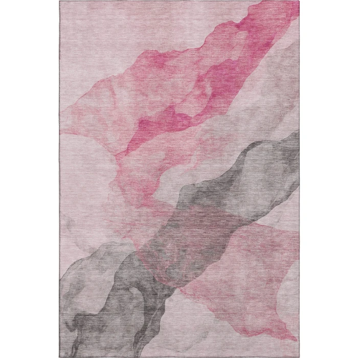 Addison Mayfield Pink AMF2109 - 8ft. Round Rug