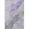 Addison Mayfield Purple AMF2109 - 8ft. Round Rug