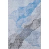 Addison Mayfield Blue AMF2109 - 8ft. Round Rug