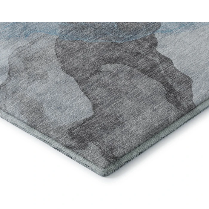 Addison Mayfield Teal AMF2109 - 8ft. Round Rug