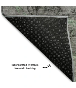 Addison Mayfield Green AMF2110 - 8ft. Round Rug
