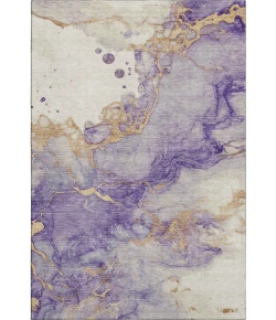 Addison Mayfield Purple AMF2110 - 8ft. Round Rug