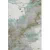 Addison Mayfield Teal AMF2110 - 8ft. Round Rug