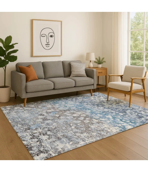 Addison Mayfield Blue AMF2113 8ft. x 10ft. Rect. Rug
