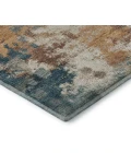 Addison Mayfield Teal AMF2114 - 8ft. Round Rug