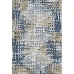 Addison Mayfield Blue AMF2116 - 8ft. Round Rug