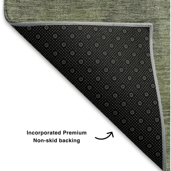 Addison Mayfield Green AMF2119 - 8ft. Round Rug