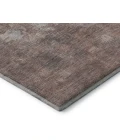 Addison Mayfield Orange AMF2119 - 8ft. Round Rug