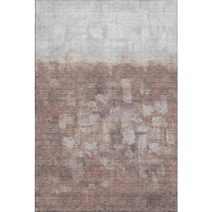 Addison Mayfield Orange AMF2119 - 8ft. Round Rug