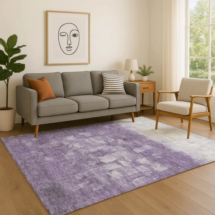 Addison Mayfield Purple AMF2119 5ft. x 7ft. 6in. Rect. Rug