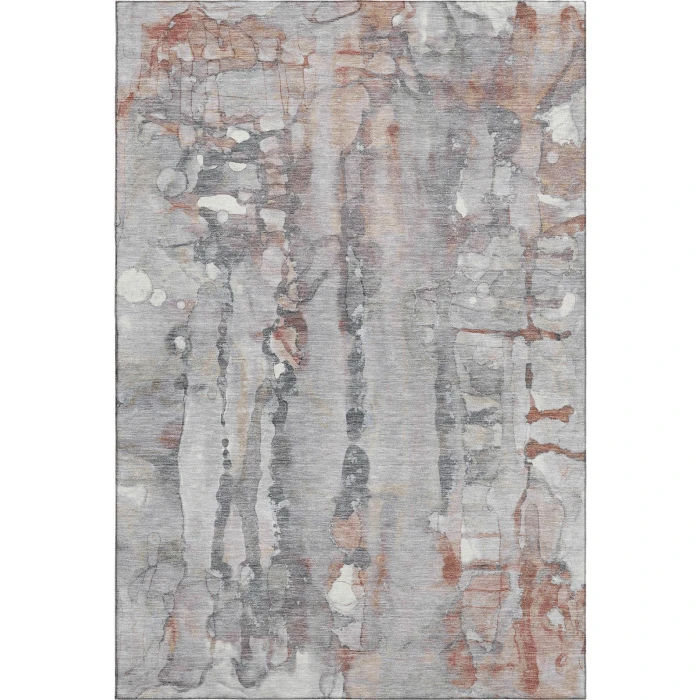 Addison Mayfield Orange AMF2120 5ft. x 7ft. 6in. Rect. Rug
