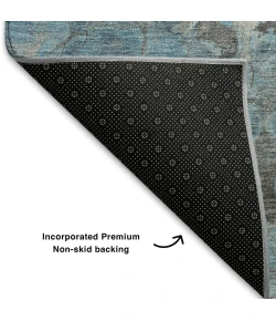 Addison Mayfield Blue AMF2120 8ft. x 10ft. Rect. Rug