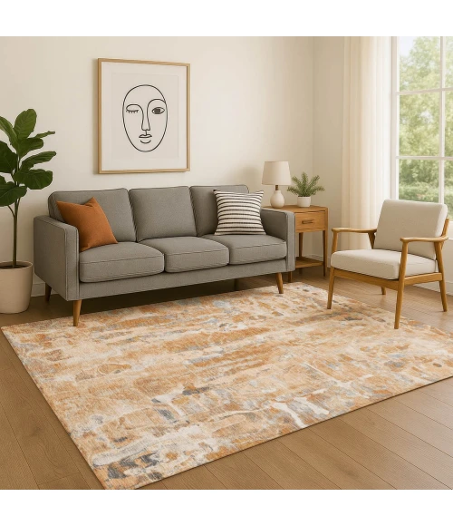 Addison Mayfield Orange AMF2120 8ft. x 10ft. Rect. Rug