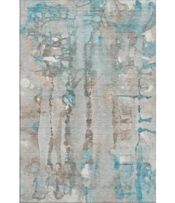 Addison Mayfield Teal AMF2120 2ft. 3in. x 7ft. 6in. Rect. Rug