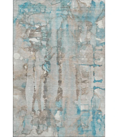 Addison Mayfield Teal AMF2120 2ft. 3in. x 7ft. 6in. Rect. Rug