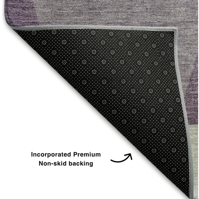 Addison Mayfield Purple AMF2121 - 8ft. Round Rug