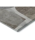 Addison Mayfield Brown AMF2121 - 8ft. Round Rug