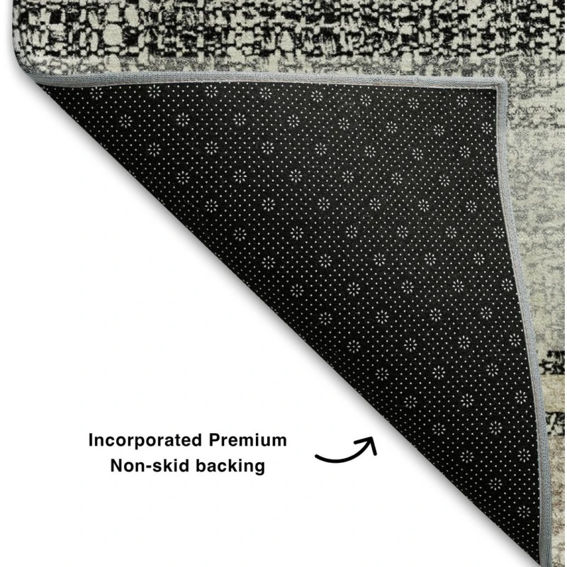 Addison Mayfield Black AMF2122 - 8ft. Round Rug