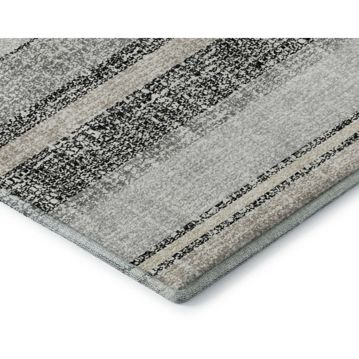 Addison Mayfield Black AMF2122 - 8ft. Round Rug