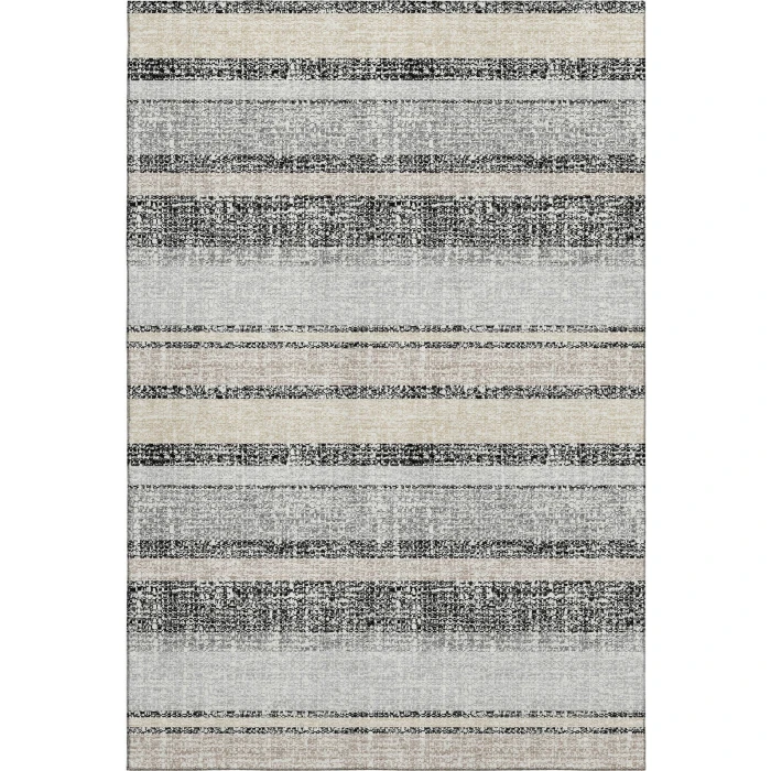 Addison Mayfield Black AMF2122 - 8ft. Round Rug