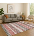 Addison Mayfield Red AMF2122 - 8ft. Round Rug