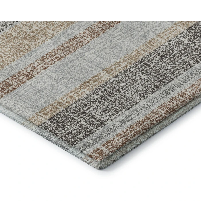 Addison Mayfield Gray AMF2122 - 8ft. Round Rug