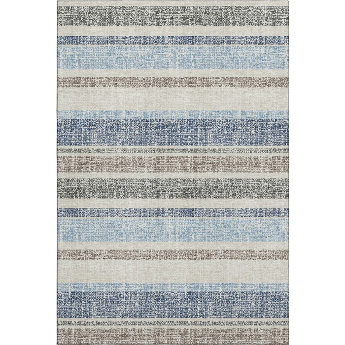 Addison Mayfield Blue AMF2122 - 8ft. Round Rug