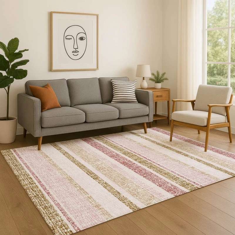 Addison Mayfield Pink AMF2122 9ft. x 12ft. Rect. Rug