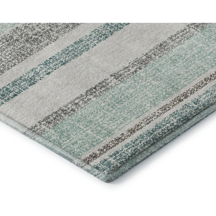 Addison Mayfield Teal AMF2122 2ft. 3in. x 7ft. 6in. Rect. Rug